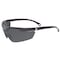 General Electric 01 Series Anti-Fog Impact-Resistant Safety Glasses Smoke Lens Black Frame 1 pk GE201SAF - alternate 5