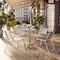 Flash Furniture Commercial Aluminum Restaurant Stack Chair, PK4 4-TLH-015-GG - alternate 15