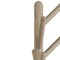 Homeroots 67in Gray Solid Wood Ten Hook Freestanding Coat Rack 724376 - alternate 4