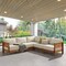 Alaterre Furniture Barton Weather-Resistant Outdoor Sectional with Stain-Resistant Cushions 80-OUTD-WD-SECT - alternate 8