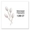 Berkley Square Mediumweight Polypropylene Cutlery, Spoon, Plastic, White, 1000PK BEP03000 - alternate 4