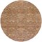Homeroots 8' Brown And Tan Round Damask Washable Indoor Outdoor Area Rug 603373 - alternate 7