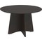 Mayline Medina Round Conference Table, Mocha Wood, MDF Frame, 48 in Dia x 29.5 in H MNCR48LDC - alternate 1