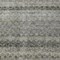 Homeroots 9' X 12' Pewter And Green Striped Washable Indoor Outdoor Area Rug 605703 - alternate 6