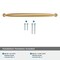 Amerock Kane 10-1/16 inch 256mm Center-to-Center Champagne Bronze Cabinet Pull BP53810CZ - alternate 3