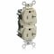 Leviton Straight Blade Receptacle, 5-20R, 20 A, 125V AC, Flush Mount, Isolated Ground M5362-IGI - alternate 1