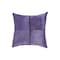 Homeroots Set of Two 18" Purple Cowhide Throw Pillows, 2PK 544612 - alternate 6