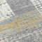 Homeroots 8' Gray Ivory And Mint Green Round Geometric Washable Indoor Outdoor Area Rug 612420 - alternate 8