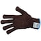 Workhorse Color-Coded Cut-Resistant Hand Protection Gloves, FDA-Compliant, A8, 13 Gauge WH A513-BRN-LGE - alternate 1