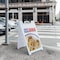 Signmission Coney Island Dogs, A-Frame & 2 Decals Installed, Heavy-Duty Plastic Frame SBHD-D-2436-Coney Island Dogs - alternate 4