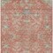 Homeroots 10' X 14' Coral Charcoal And Gray Floral Washable Indoor Outdoor Area Rug 605472 - alternate 9