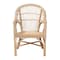 Bali & Pari Zaira Modern Bohemian Natural Rattan Arm Chair 255-14461-ZORO - alternate 6