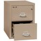 Fireking 2 Drawer, 1 Hr Fire & Impact Rated, Vertical, 31" depth Legal Taupe 2-2131-CTA - alternate 4