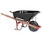 Corona Tools 6 Cu. Ft. Professional Steel Wheelbarrow, Wood Handles, Pneumatic Tire WB14060 - alternate 1