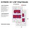 Signmission Open House, Vinyl Decals Only 24 Inch x 36 Inch, Vinyl Decal, 2PK DSB-2436-2PACK-Open House - alternate 2