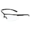 Mcr Safety Klondike (KD7), Safety Glasses, Anti-Scratch, Clear Lens, Black/Gray Frame, Half Frame KD710 - alternate 3