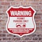 Signmission No Parking Without Permit Shield Sign Wa, 6 inch X 6 inch, Plastic Sign, 2PK SHI-P-2PACK-6-398 - alternate 5
