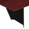 Regency Array Conference Tables, 96 W, 48 L, 29 H, Wood Top, Mahogany ACT9648MHBK - alternate 7
