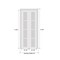 Sartodoors Sliding Closet Bi-fold Doors, Felicia 3312 White Silk with Frosted Glass, Sturdy Tracks Moldings T FELICIA3312BF-WS-64 x 84 (2* 32x84) - alternate 4