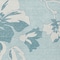 Homeroots 8' X 10' Teal Blue Aqua And Ivory Floral Washable Indoor Outdoor Area Rug 589575 - alternate 7