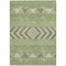 Homeroots 10' X 14' Green Taupe And Ivory Southwestern Washable Indoor Outdoor Area Rug 613902 - alternate 8