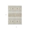 Homeroots 5' X 8' Beige Ivory And Taupe Southwestern Washable Indoor Outdoor Area Rug 613880 - alternate 7