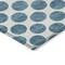 Homeroots 5' X 8' Teal Blue And Ivory Polka Dot Washable Indoor Outdoor Area Rug 614942 - alternate 8