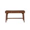 Homeroots 52" Brown Solid Manufactured Wood Writing Desk with Three Drawers 524095 - alternate 1