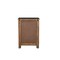Homeroots 30" Black Solid Wood Distressed One Drawer Nightstand 521200 - alternate 12