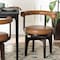 Baxton Studio Delacruz Swivel Dining Chair 263-14400-ZORO - alternate 6