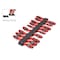 Tekton 18pc Phillips/Slotted/Torx/Square Screwdriver Set w/Org, 4in Shanks, #0-#3, 3-8 mm, T10-T30, #1-#2 DWZ90101 - alternate 5