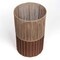 Happimess Harper Modern 4.13-Gallon 2-Tone Faux Wicker Cylinder Outdoor Trash Can, Pink/Red HPM1101C - alternate 7