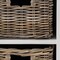 Homeroots Modern Farmhouse Brown And White Large Accent Cabinet 388227 - alternate 8