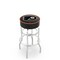 Holland Bar Stool Co 30" Philadelphia Flyers Cushion Seat, 2-Ring Chrome Swivel Bar Stool L7C130PhiFly-B - alternate 1