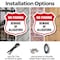 Signmission No Fishing Shield Sign Beware Of Alligat, 18 inch X 18 inch, Plastic Sign, 2PK SHI-P-2PACK-18-394 - alternate 5