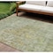 Homeroots 8' X 10' Sage Abstract Washable Indoor Outdoor Area Rug 607887 - alternate 1