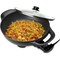 Brentwood Industries 13in Non-Stick Flat Bottom Electric Wok Skillet with Vented Glass Lid in Black SK-69BK - alternate 5
