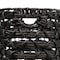 Happimess Lattice Bohemian Coastal Handwoven Water Hyacinth Rope Nesting Baskets w/Handles, Black, Set of 3 BSK2032C-3SET - alternate 6