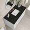James Martin Vanities Myrrin 48" Single Vanity, Bright White, w/ 3 CM Phantome Eclos Top 485-V48-BW-3PHT - alternate 8