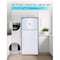 Black&Decker 18.1 cu.ft Top Mount Refrigerator / Freezer -White BR1810HW - alternate 7