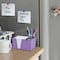 Acrimet Desktop Organizer Pencil, Pen, Paper, Clip, Caddy Holder (Plastic) (Paper Included) (Purple Color) 954.LO - alternate 8