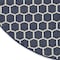 Homeroots 8' Navy Blue And Ivory Geometric Indoor Outdoor Area Rug 556334 - alternate 7