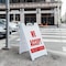 Signmission We Accept Credit Cards, A-Frame & 2 Decals Installed, Heavy-Duty Plastic Frame SBHD-D-2436-We Accept Credit Cards - alternate 5