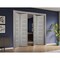 Sartodoors Sliding Closet Double Bi-fold Doors Solid Core Modern Interior QUADRO4088DBF-SSS-72 x 84 (4* 18x84) - alternate 5