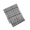 Homeroots 55" X 70" Light Gray And Brown Cotton Blend Woven Plaid Plush Throw Blanket with Fringe 633090 - alternate 5