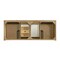 James Martin Vanities Laurent 60" Double Vanity, Light Natural Oak, w/ 3 CM Phantome Eclos Top 545-V60D-LNO-3PHT - alternate 9