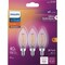 Signify Ultra Definition 40W Equivalent B11 LED Candelabra Base Soft White Light Bulb, 3PK 588533 - alternate 5