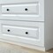 Homeroots 74" White Two Door Two Drawer Combo Dresser 568810 - alternate 7