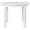 Homeroots 39" White Solid Wood Round Top Dining Table 569345 - alternate 8