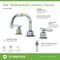 Symmons Dia Widespread Two-Handle Bathroom Faucet with Push Pop Drain Assembly (1.0 GPM) SLW3522PP - alternate 2
